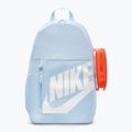 Städtischer Kinderrucksack Nike Elemental Shoebox 20 l hydrogen blue/orange/white
