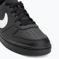 Schuhe Nike Court Borough Low Recraft schwarz/schwarz/weiß 7