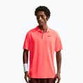 Herren-Tennisshirt Nike Court Dri-Fit Polo Solid hot lava/black