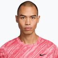 Herren-Tennisshirt Nike Court Dri-Fit Victory Print pink foam/black 3