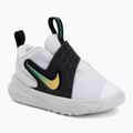 Kinderschuhe Nike Team Hustle D 12 white/black/clear emerald/topaz gold