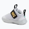 Kinderschuhe Nike Team Hustle D 12 white/black/clear emerald/topaz gold 3
