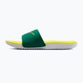 Badelatschen Nike Coffee malachite/sonic yellow/metallic gold 9