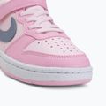 Kinderschuhe Nike Court Borough Low Recraft pink foam/pink rise/white/ashen slate 7