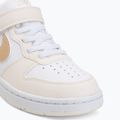 Kinderschuhe Nike Court Borough Low white/chalk/white/shimmer 7