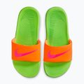 Badelatschen Nike Coffee total orange/green strike/hyper pink 10