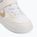 Kinderschuhe Nike Court Borough Low white/chalk/white/shimmer 7