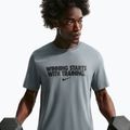 Trainings-T-Shirt Herren Nike Dri-Fit Winning smoke grey/black/black 3