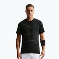 Herren-Tennisshirt Nike Court Dri-Fit black