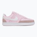 Damen-Schuhe Nike Court Vision Low Suede pink foam/white 2