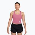 Damen-Laufshirt Nike Swoosh Run Dri-Fit peony/photon dust/white