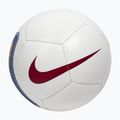 Ball für Mini-Fußball Nike Skills FC Barcelona white/cardinal red size 1