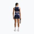 Damen-Shorts Nike One High Waisted Biker 5" midnight navy/hydrogen blue/white 3
