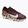 Kinder-Fußballschuhe Nike United Jr. Mercurial Vapor 16 Pro FG burgundy crush/metallic silver