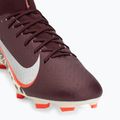 Herren-Fußballschuhe Nike United Mercurial Superfly 10 Academy MG burgundy crush/metallic silver 7