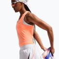 Damen-Laufshorts Nike Tempo Swoosh Dri-Fit Mid-Rise Brief-Lined white/orange pulse/black 6
