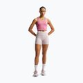 Damen-Laufshirt Nike Tempo Medium Support Cropped Sports Bra peony 2