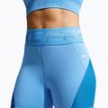 Damen-Shorts Nike Pro Sculpt High Waisted 5" Biker university blue/light photo blue/white 5