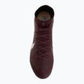 Herren-Fußballschuhe Nike United Superfly 10 Elite burgundy crush/university red/fossil/metal silver 5