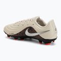 Kinder-Fußballschuhe Nike United Jr. Tiempo Maestro Academy MG fossil/burgundy crush/metallic silver 3