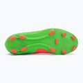 Kinder-Fußballschuhe Nike Jr. Phantom 6 Club Erling Haaland MG hot punch/green strike/black 4