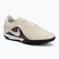 Herren-Fußballschuhe Nike United Tiempo Maestro Academy TF fossil/burgundy crush/metallic silver