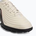 Herren-Fußballschuhe Nike United Tiempo Maestro Academy TF fossil/burgundy crush/metallic silver 7
