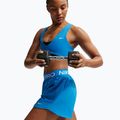 Damen Trainingsshorts Nike Pro 2in1 light photo blue/white 4