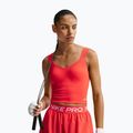 Damen-Trainingsshirt Nike Pro Sculpt Medium Support Padded Tank light crimson/white
