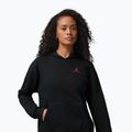 Damen Sweatshirt Nike Jordan Fleece Hoodie black/gym red