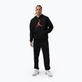 Herren Hoodie Nike Jordan Pullover Hoodie black/gym red 2