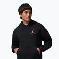 Herren Hoodie Nike Jordan Pullover Hoodie black/gym red