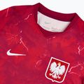 Kinder-Fußballtrikot Nike Dri-Fit Poland Stadium Away 2026 noble red/sport red 4
