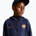 Kinder Fußballjacke Nike FC Barcelona Academy Pro blackened blue/black/mineral yellow 7