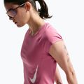 Damen-Laufshirt Nike Swoosh Run Dri-Fit peony/photon dust/white 5
