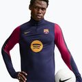 Herren-Fußballtrikot Nike FC Barcelona Strike Soccer Drill Top blackened blue/mineral yellow 4
