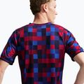 Herren-Fußballtrikot Nike FC Barcelona Dri-Fit Pre-Match noble red/mineral yellow 5
