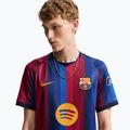 Herren-Fußballtrikot Nike FC Barcelona Dri-Fit Stadium Home deep garnet/blue void/mineral yellow 5