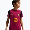 Kinder-Fußballtrikot Nike FC Barcelona Strike Dri-Fit noble red/blackened blue 4