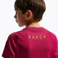 Kinder-Fußballtrikot Nike FC Barcelona Strike Dri-Fit noble red/blackened blue 5