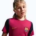 Kinder-Fußballtrikot Nike FC Barcelona Strike Dri-Fit noble red/blackened blue 6