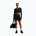 Damen Trainingsshorts Nike Pro Seamless High Waisted Biker 5" black/white 2