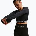 Damen Trainingsshorts Nike Pro Seamless High Waisted Biker 5" black/white 4