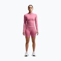Damen Trainingsshorts Nike Pro Seamless High Waisted Biker 5" peony/white 2