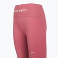 Damenleggings Nike Pro Seamless pink peony/weiß 3
