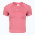 Damen-Trainingsshirt Nike Pro Seamless Dri-Fit peony/white