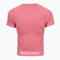 Damen-Trainingsshirt Nike Pro Seamless Dri-Fit peony/white 2