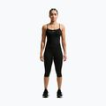 Damen Trainingsshirt Nike One Medium Support schwarz/weiß 2