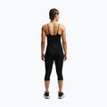 Damen Trainingsshirt Nike One Medium Support schwarz/weiß 3