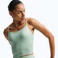 Damen Trainingsshirt Nike One Medium Support steam/weiß 4
